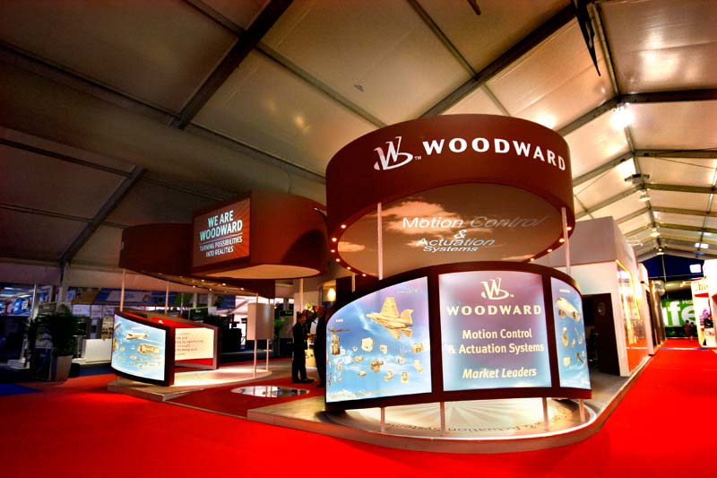 Woodward exhibition stand